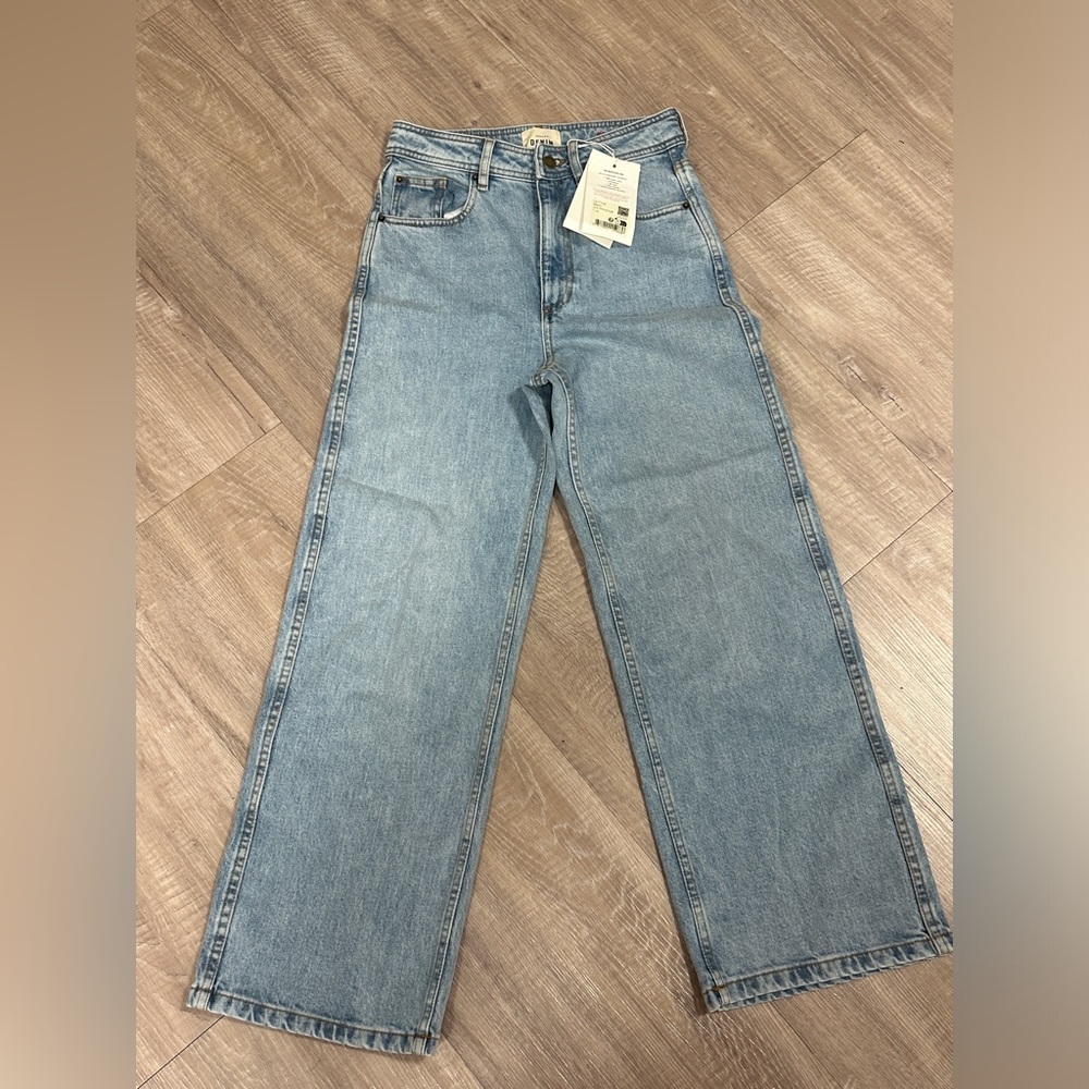 Sezane NWT Le Crop (Bleach) Size 4 - Picture 2 of 4